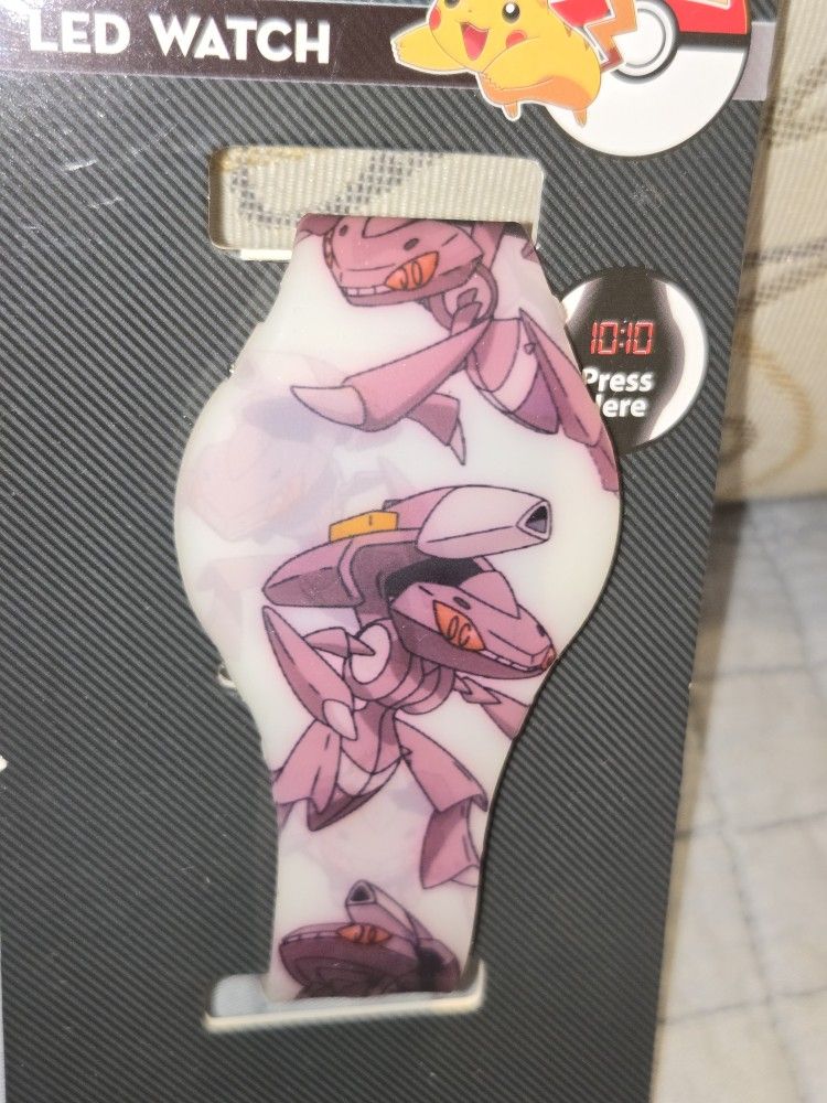 Pokemon Watch Genesect Character LED Rubber UNISEX