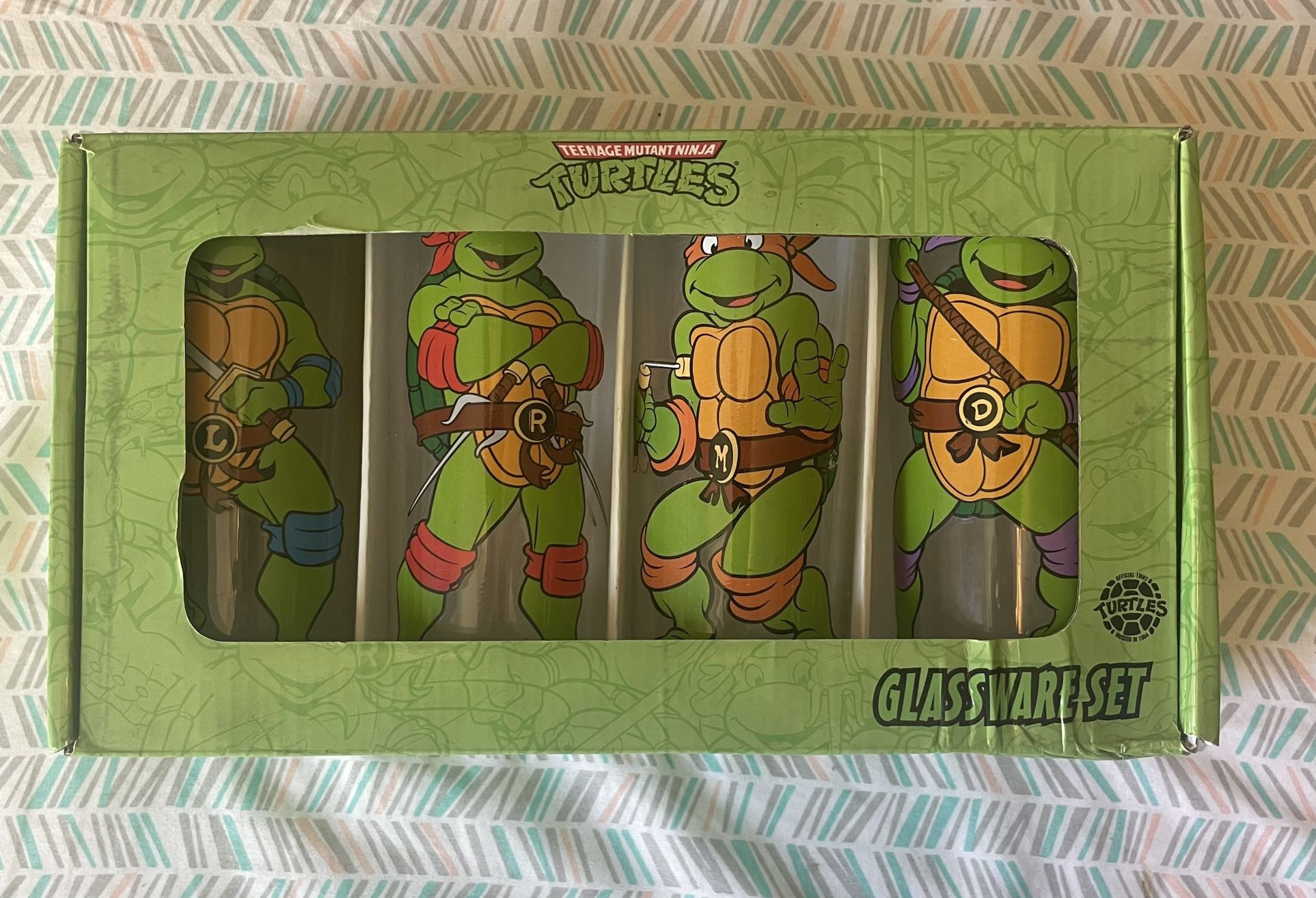 Ninja Turtles Glassware Set