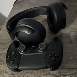 Ps5 Controller & Ps5 Wireless Headset 