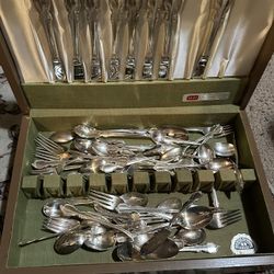 vintage Rogers silverplate flatware 