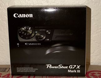 Canon PowerShot G7X Mark III (New)