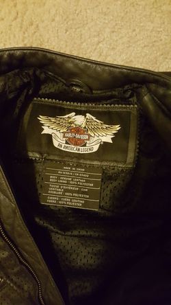 Women's Harley Davidson leather jacket
