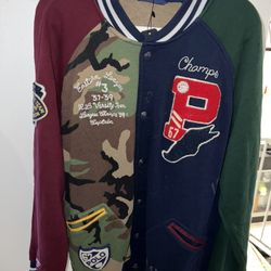 POLO Lion Camo Champs Sweater-SALE!!