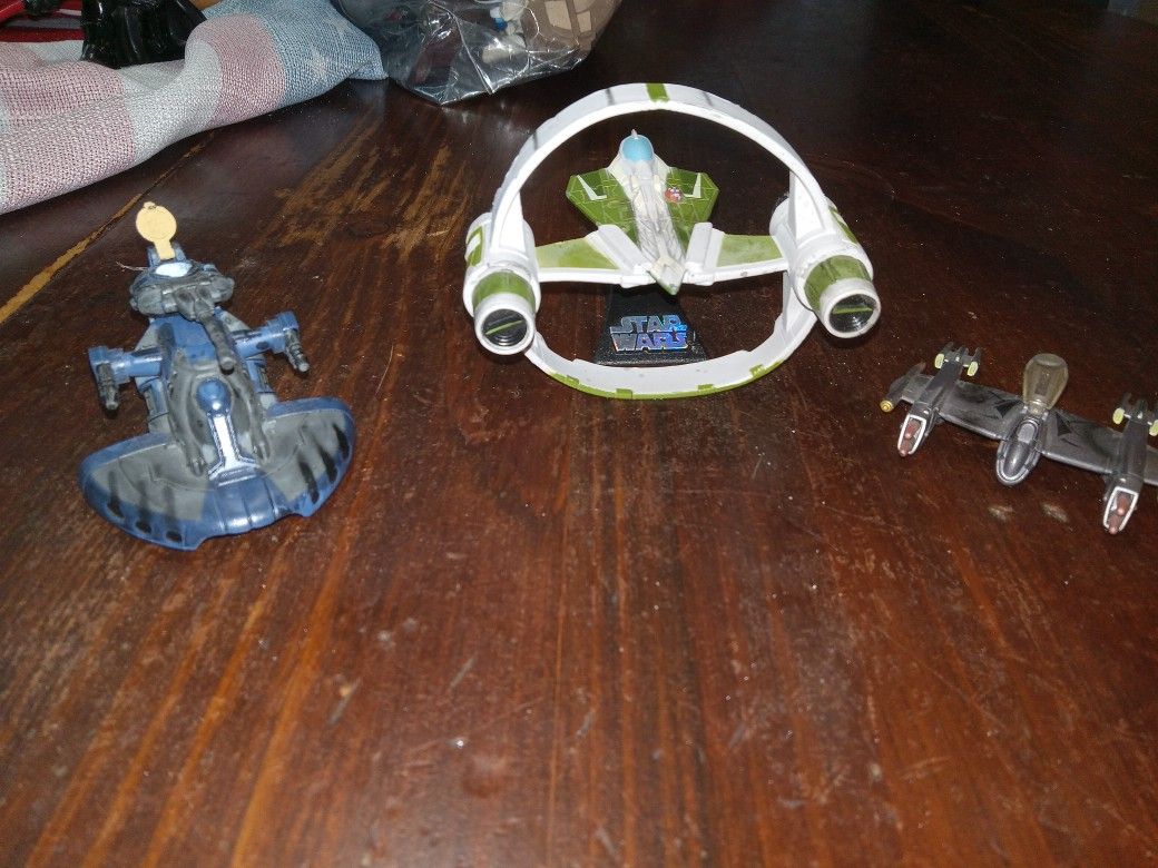 Star Wars Titanium DIE-CAST loose Lot Vehicles