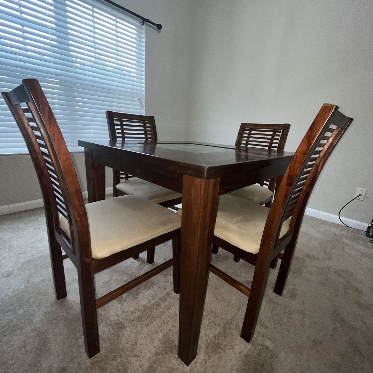 Wooden Dining Room Table Set