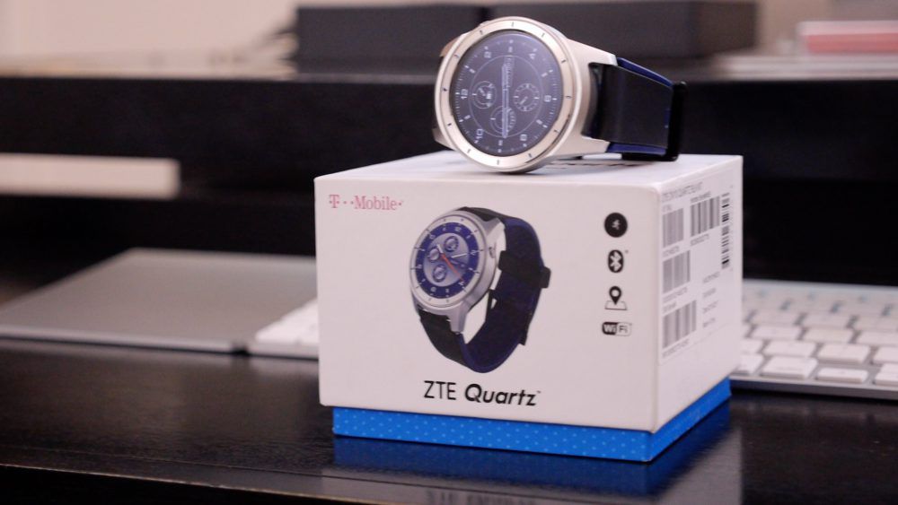 zte quartz smart watch...
