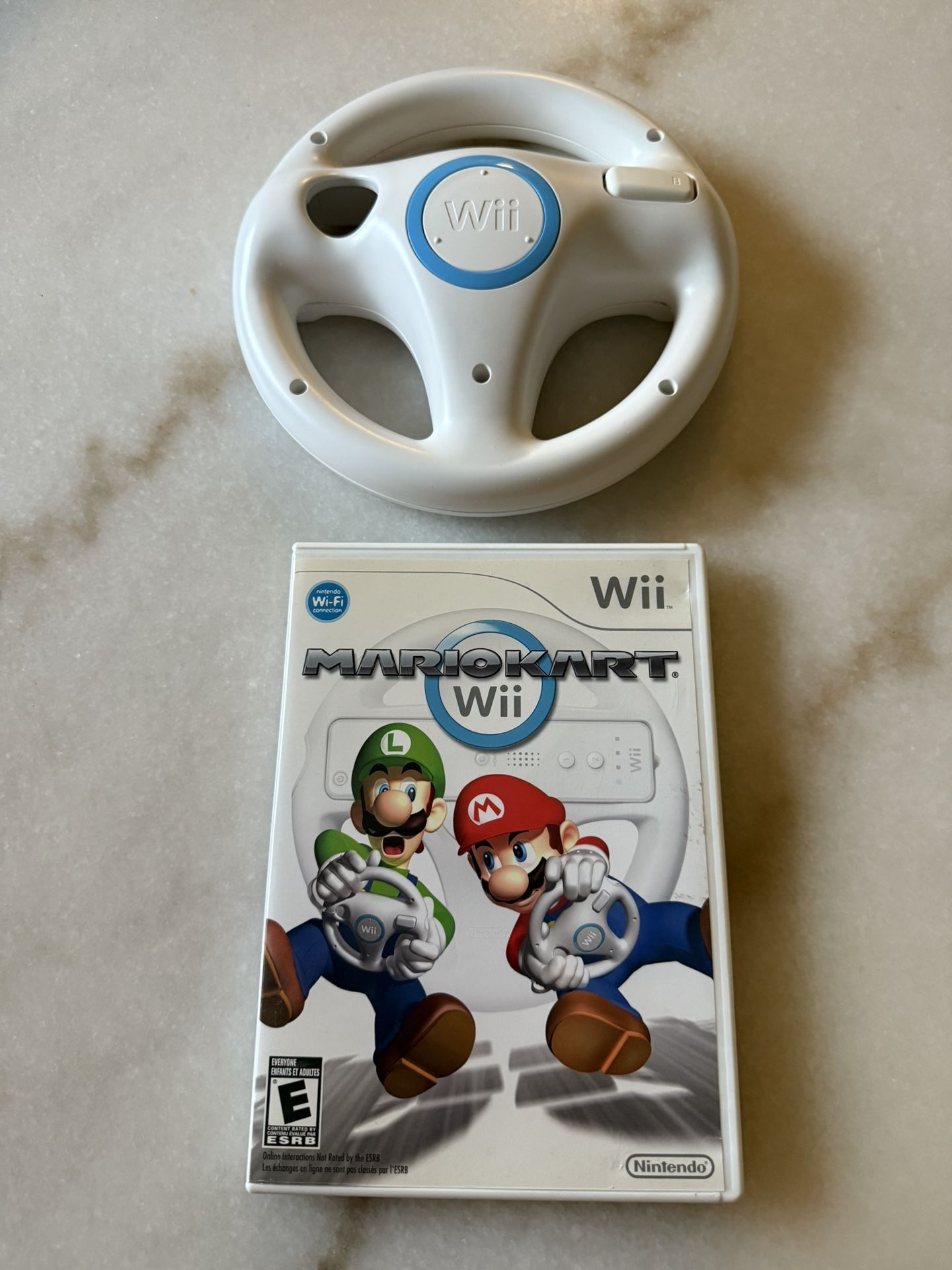 Wii Mario Kart Bundle ( Excellent )
