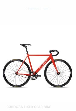 Aventon Cordoba Fixed Gear Road Bike Molten Orange for Sale in Fresno CA OfferUp