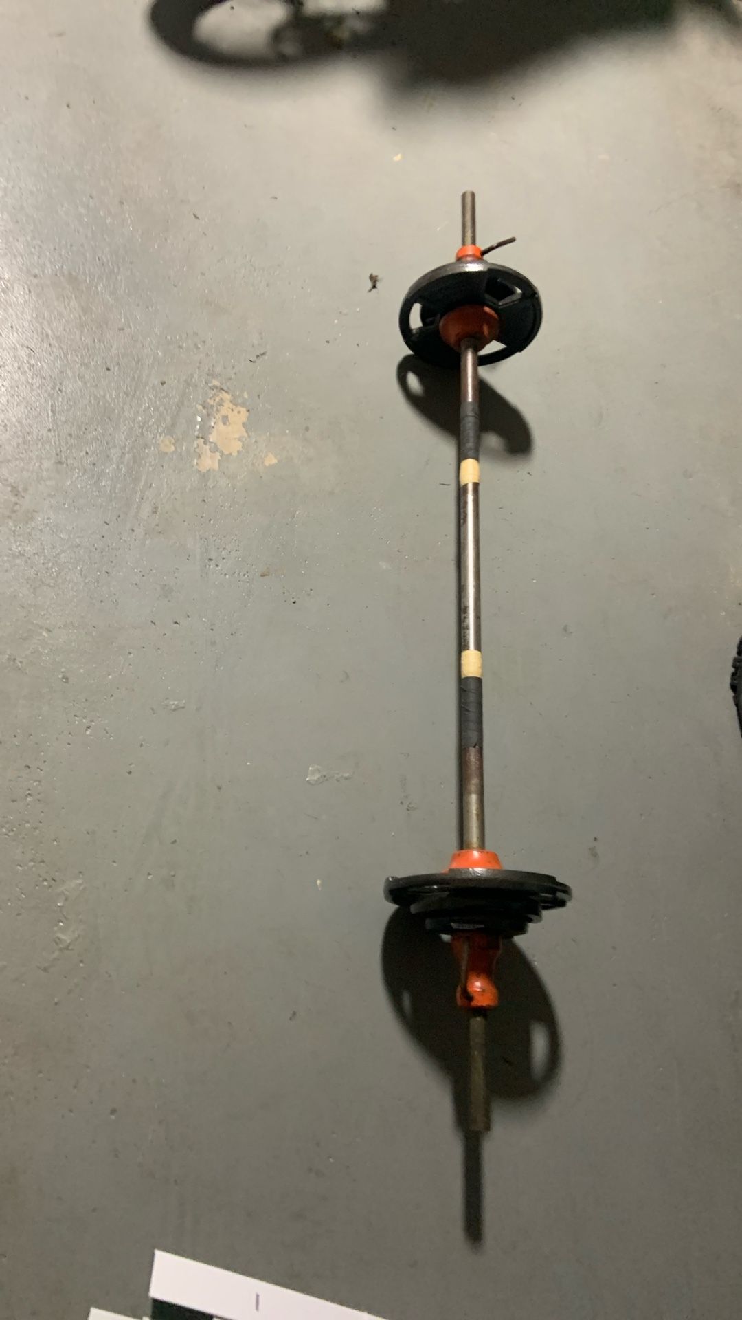 Weightlifting Barbell And Weights 35LBS