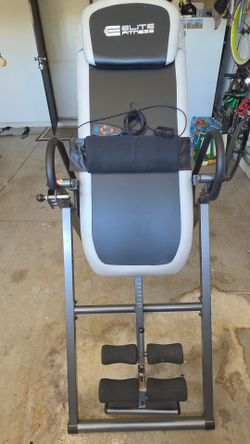Elite Fitness Inversion Table with Massage