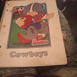 Dallas Cowboys Notepad 12x9