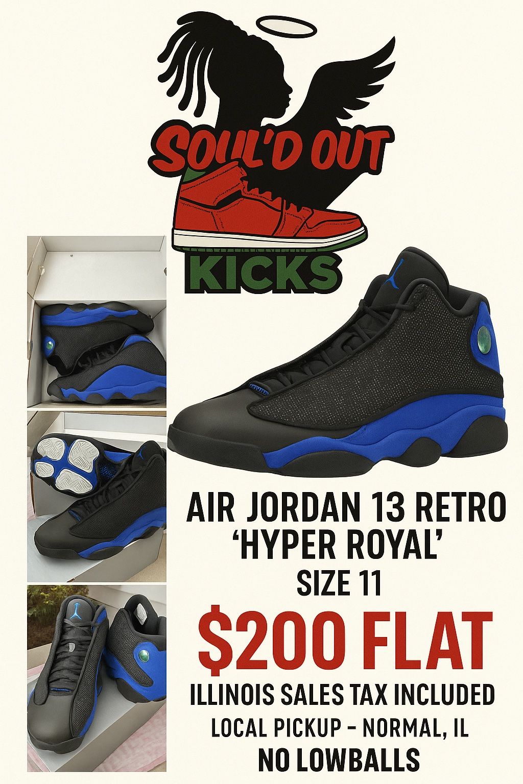 Air Jordan retros Hyper Royal