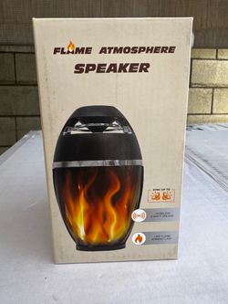 Duo Speaker with lamp rechargeable