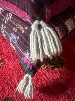 Moroccan Style Embroidered Pillows