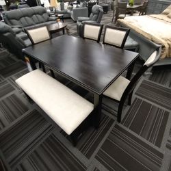 6pc Dining Room Set 