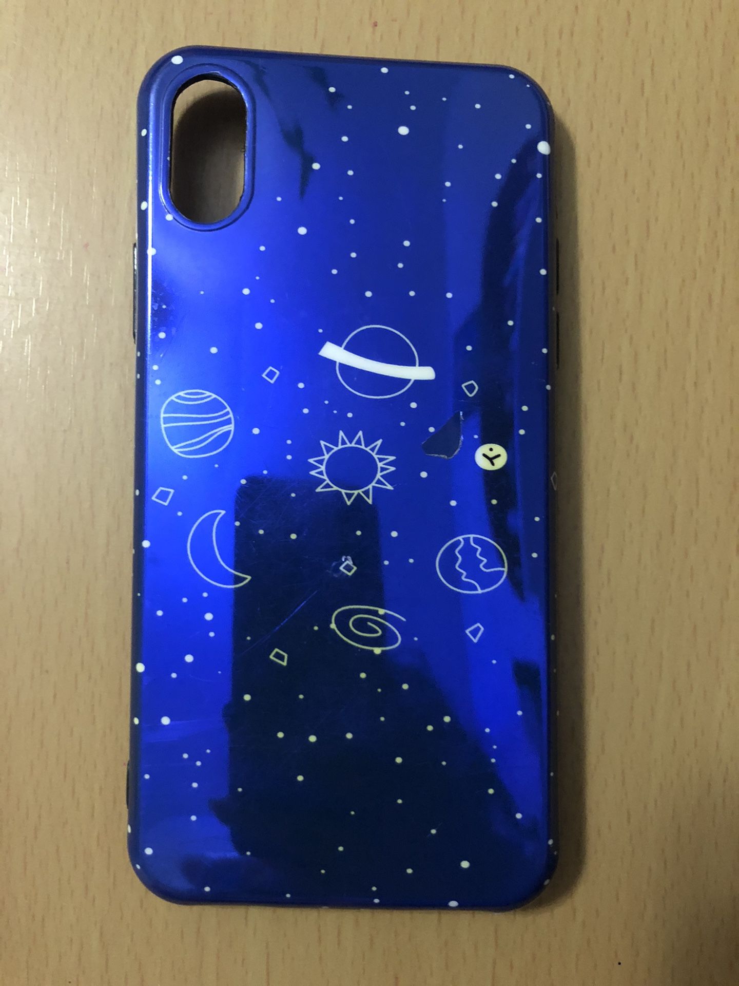iPhone X Holographic Galaxy Case