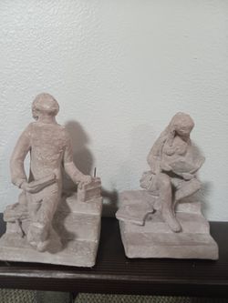 BOOKCASE boy and girl