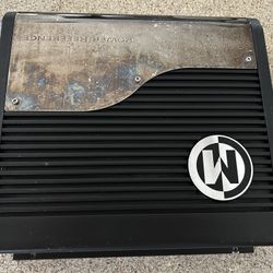 Compact Car Amplifier Memphis Power Reference Series Monoblock Amp Class D 1channel 500watts Rms and 1000w max peak power Subwoofer amp for Bass only