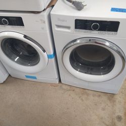 24" Whrilpool  New Washer And Used Dryer For Sale 
