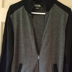 Michael Kors sweater with zipper and pockets. Size S