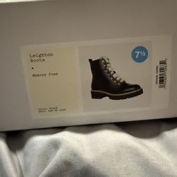 Target Black Boots Size 7.5