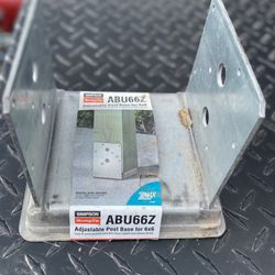 6x6 Metal Post Bases
