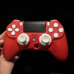Custom scuf controller( red and white)
