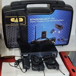 CAD Audio Wireless In-Ear Monitor System with 2 RECEIVERS! - $320 OBO