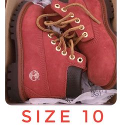 KIDS TIMBERLAND BOOTS SIZE 10