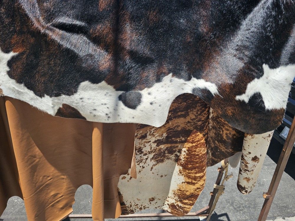 cow hides around 40 sq feet