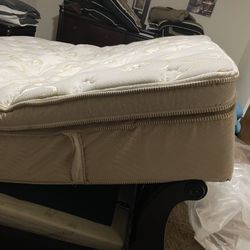 Only Used 5 Months  In Great Condition  With Box Spring  Bought At Bob Mills 