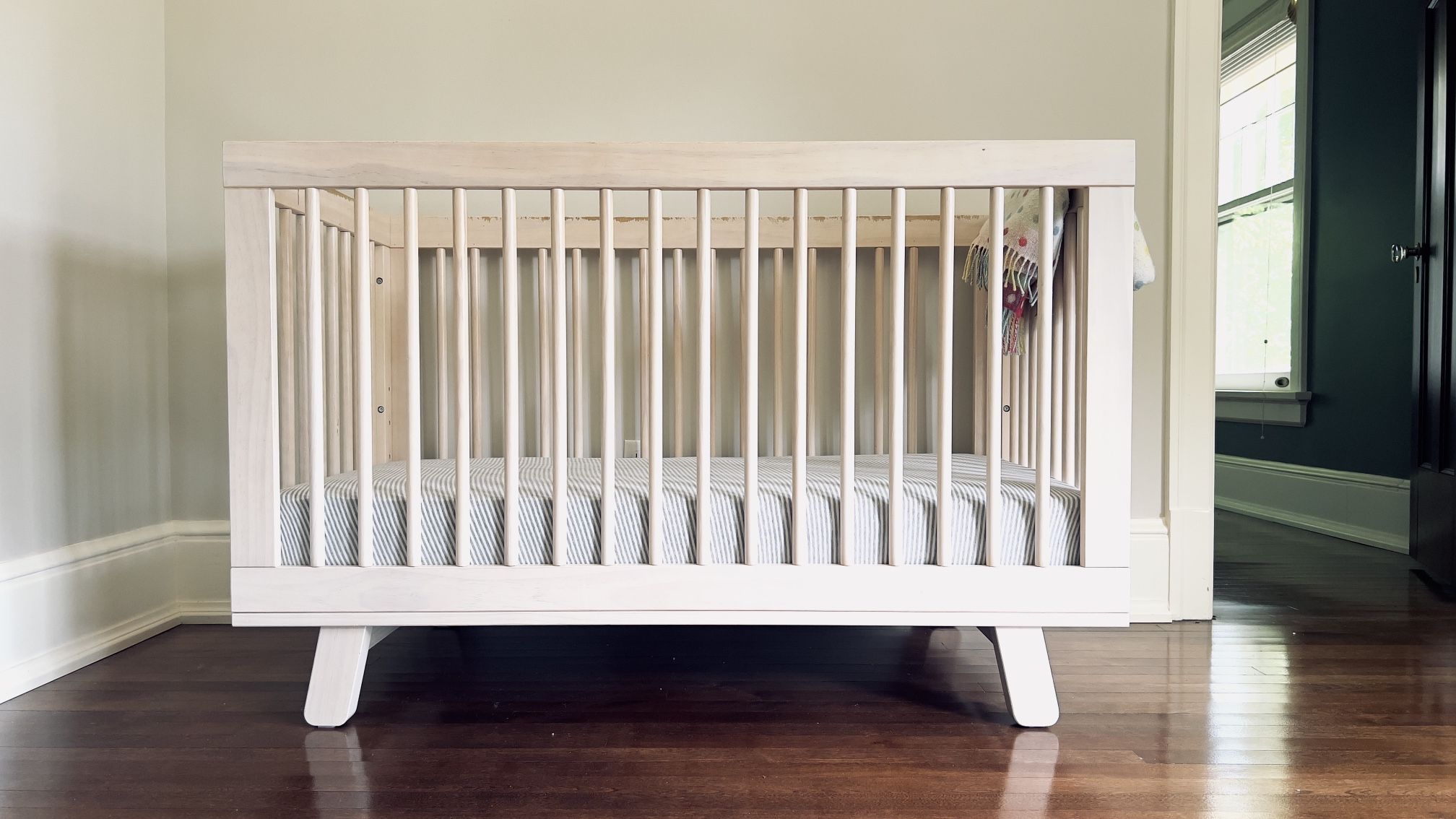 Wooden Crib + Mattress