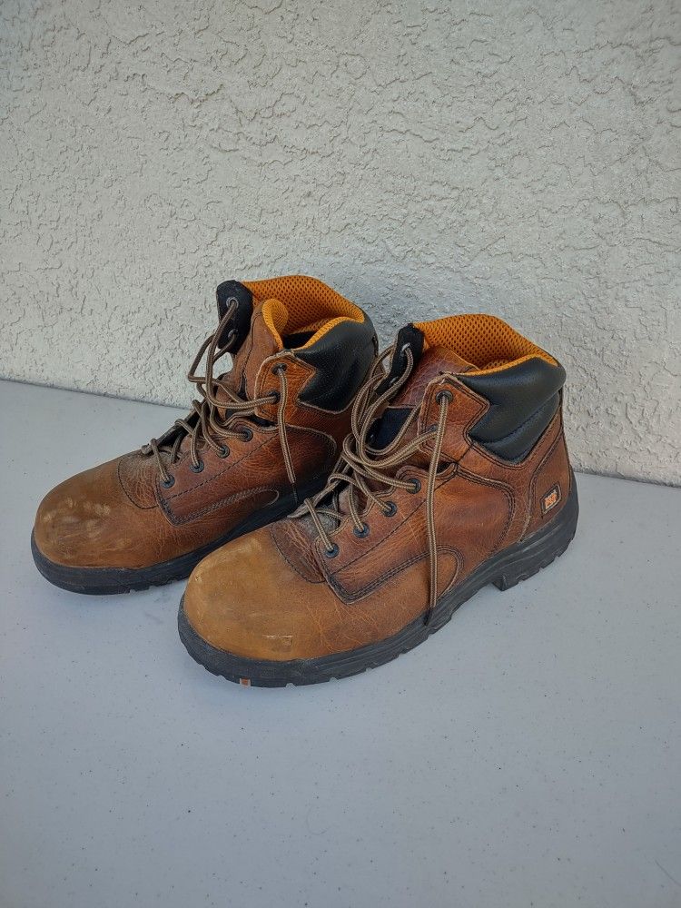 Timberland Pro Alloy Toe Boots Sz 12