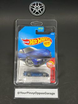 Hot Wheels - Then And Now #3/10 - Blue 1995 ‘95 Mazda RX-7 FD (DTW90)