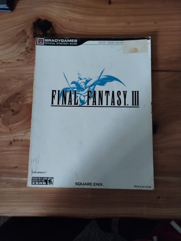 Final Fantasy 3 Strategy Guide