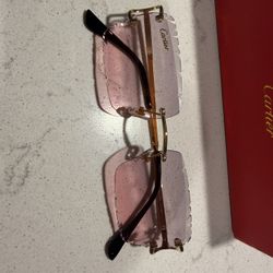 Cartier Glasses Cut Diamond