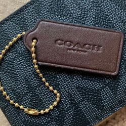 Coach replacement tag 🤎