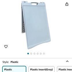 Folding Menu Stand