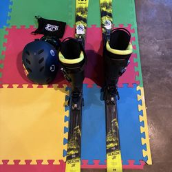 Volki skis & Head boots Youth ski set