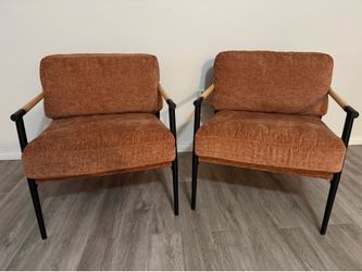 On hold pending pickup—-2 chairs as new condition