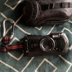 Pentax Optio WG-2 With Case