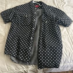 SUPREME Polkadot Work Shirt