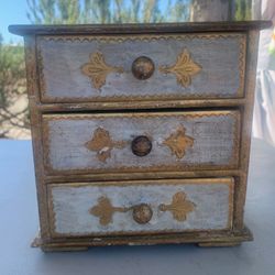 Vintage Italian Jewelry Box