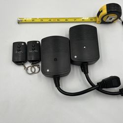 2 Wireless Indoor/Outdoor Remote Plug. 