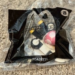 2022 McDonald’s Happy Meal Toy Mariokart #8 Toadette! New