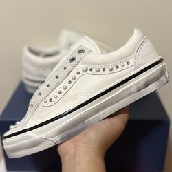 VANS OTW Old Skool 36 LX Pearlized Pack Marshmallow Size 4 Men/5.5 Women (New)