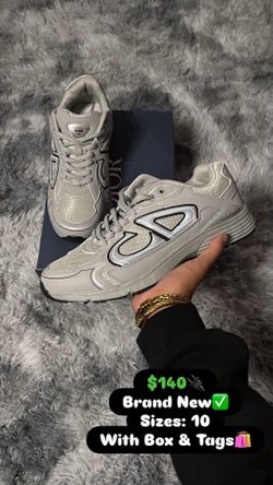 Grey Christian Dior Shoes size 10
