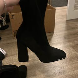 Suede Ankle Boots
