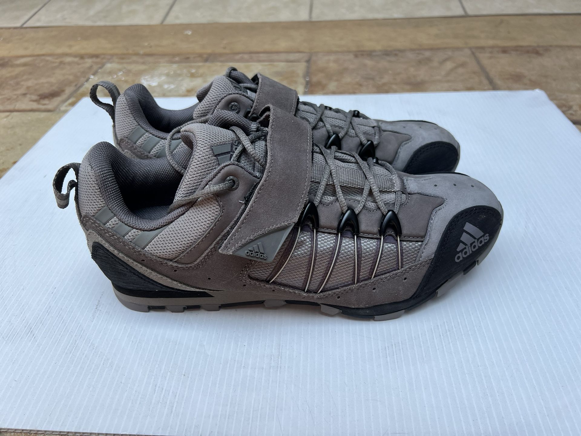 Adidas El Moro MTB Spd Shoes Grey 9.5 New!