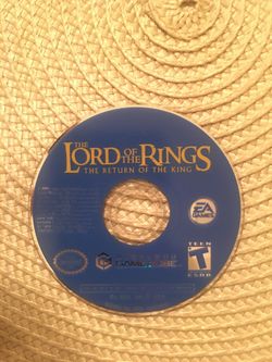 Nintendo GameCube lord of the rings